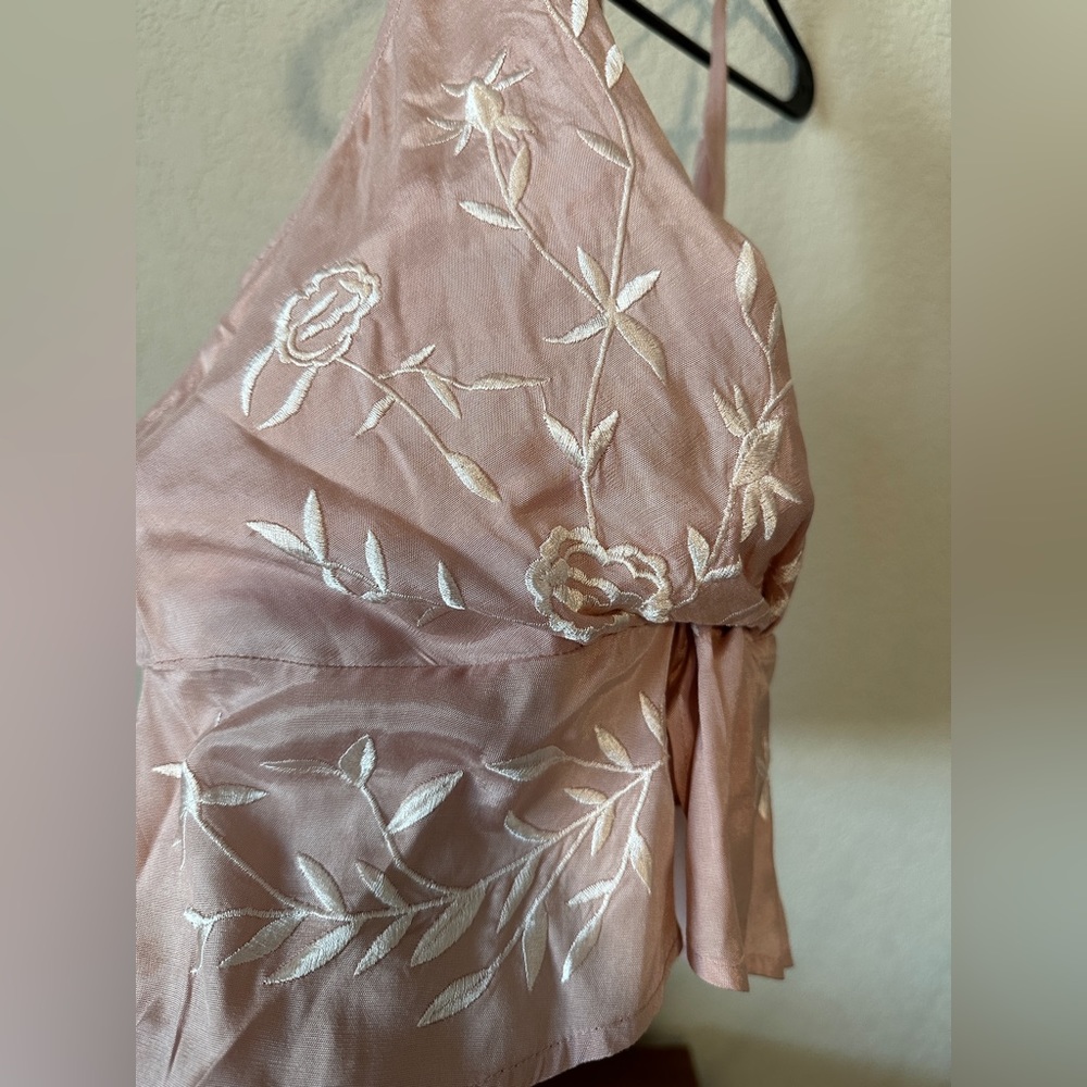 NWT Free People cherry embroidered top XS - Picture 7 of 14